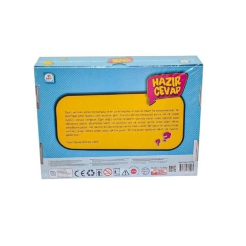 Hazır Cevap Kutu Oyunu