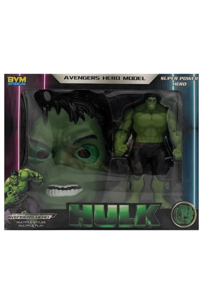 Hulk Figür ve Maske Oyun Seti