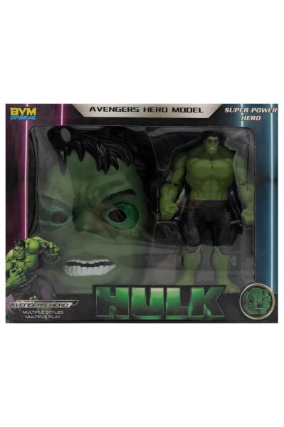 Hulk Figür Ve Maske Oyun Seti
