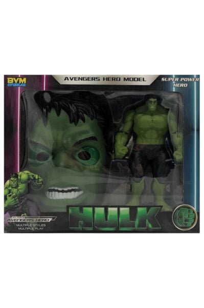 Hulk Figür ve Maske Oyun Seti