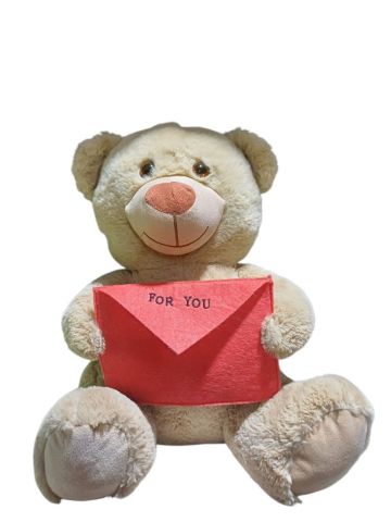 Peluş 40 cm Mektuplu Ayıcık