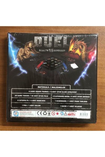DUEL Kutu Oyunu - Dragon ve Dinazaur