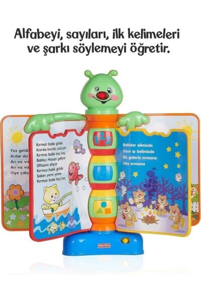 Fisher-Price Eğitici Masalcı Tırtıl N3835