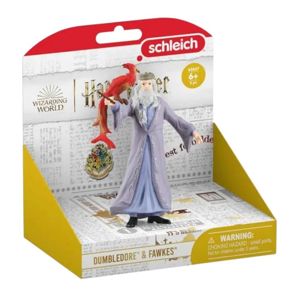 Schleich Harry Potter Büyücülük Dünyası Mini Figür Dumbledore ve Fawkes 42637