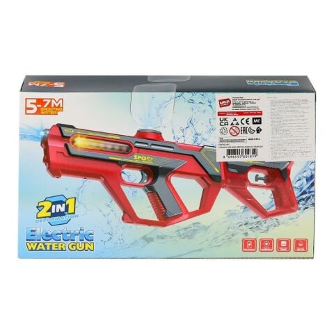 Şarjlı Işıklı Su Tabancası 2 in 1 1003