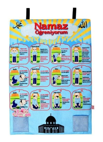 Cırtlı Pano Namaz Kılmayı Öğreniyorum