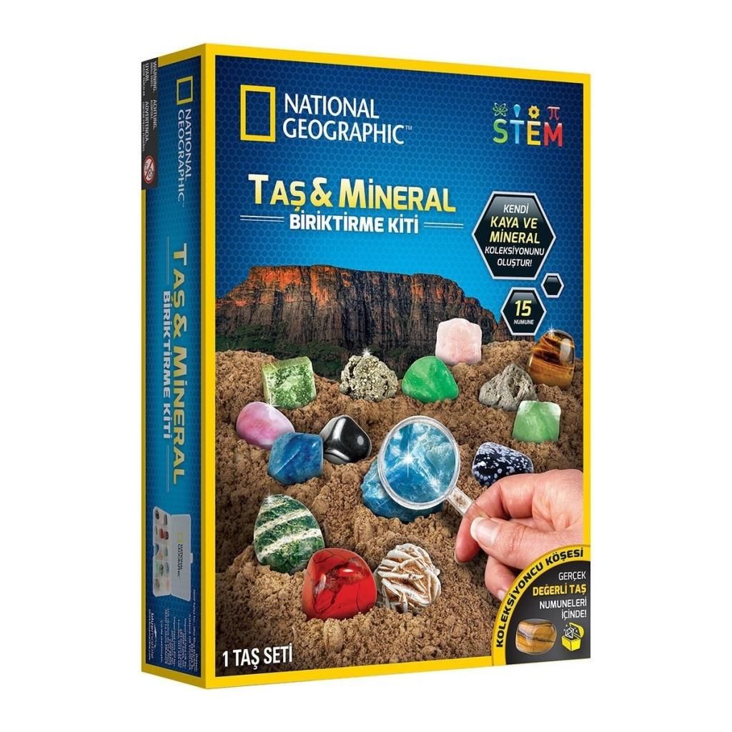 National Geographic Taş ve Mineral Biriktirme Kiti - RTNGRM15 +8 Yaş