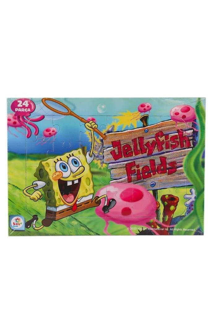 SpongeBob Taslamalı 24 Parça Frame Puzzle 2