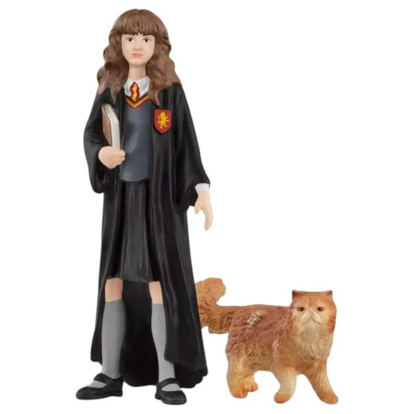Schleich Harry Potter Büyücülük Dünyası Mini Figür Hermione ve Crookshanks
