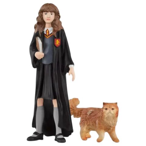 Schleich Harry Potter Büyücülük Dünyası Mini Figür Hermione ve Crookshanks