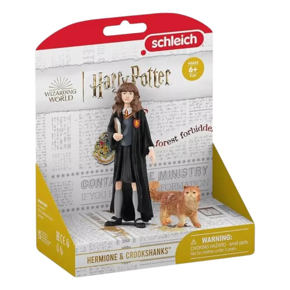 Schleich Harry Potter Büyücülük Dünyası Mini Figür Hermione ve Crookshanks