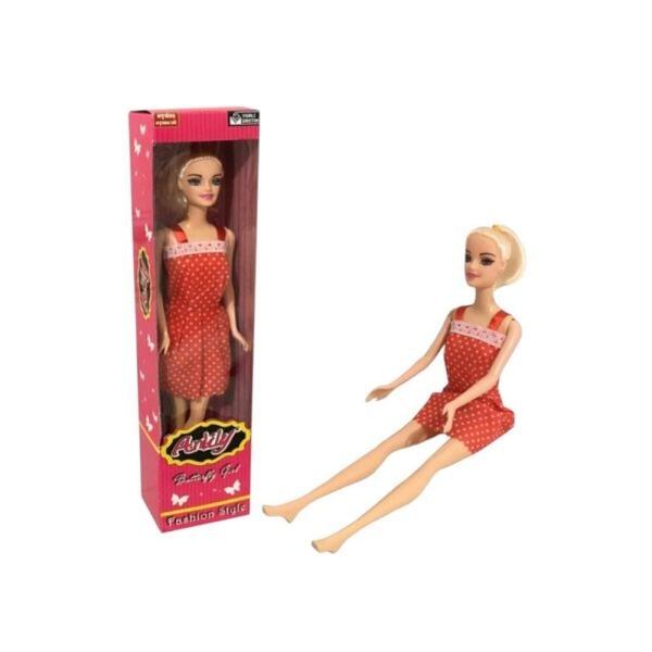 Anlily Elbiseli Oyuncak Bebek