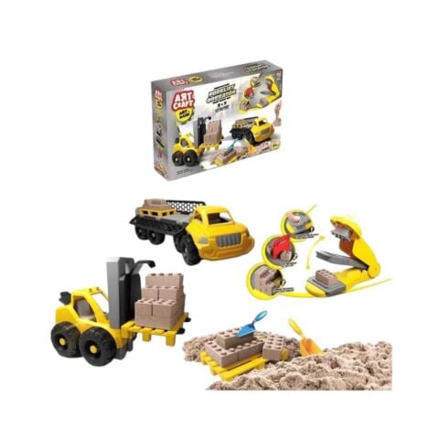 Art Craft Forklift Operatör Kinetik Kum Oyun Seti 750 Gr.