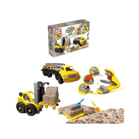 Art Craft Forklift Operatör Kinetik Kum Oyun Seti 750 Gr.