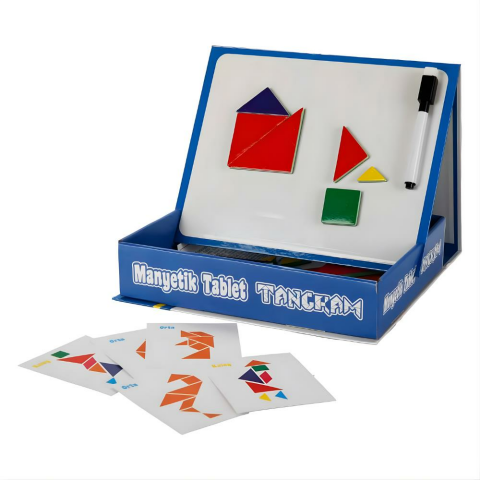 Manyetik Tablet Tangram Eğitim Seti