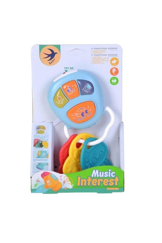 Pilli Müzikli Uzaktan Kumandası