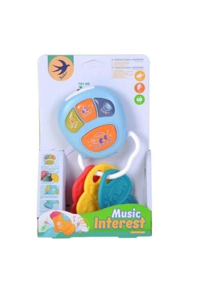 Pilli Müzikli Uzaktan Kumandası