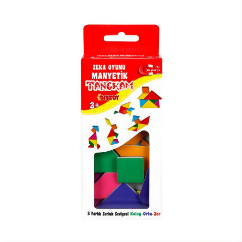 Manyetik Mıknatasılı Tangram 36 Parça