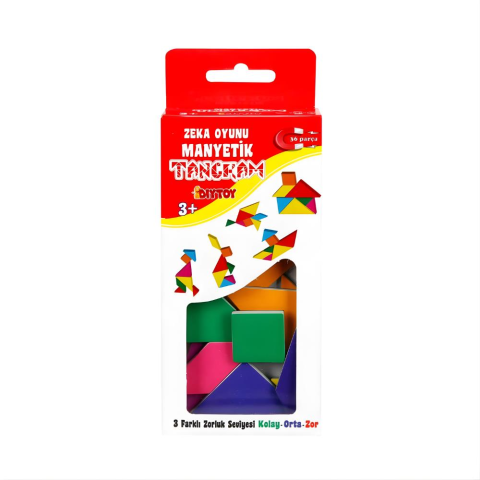 Manyetik Mıknatasılı Tangram 36 Parça
