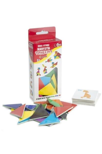 Manyetik Mıknatasılı Tangram 36 Parça