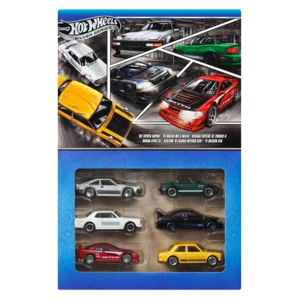 Hot Wheels Japon Temalı 1:64 6’lı Araba Seti