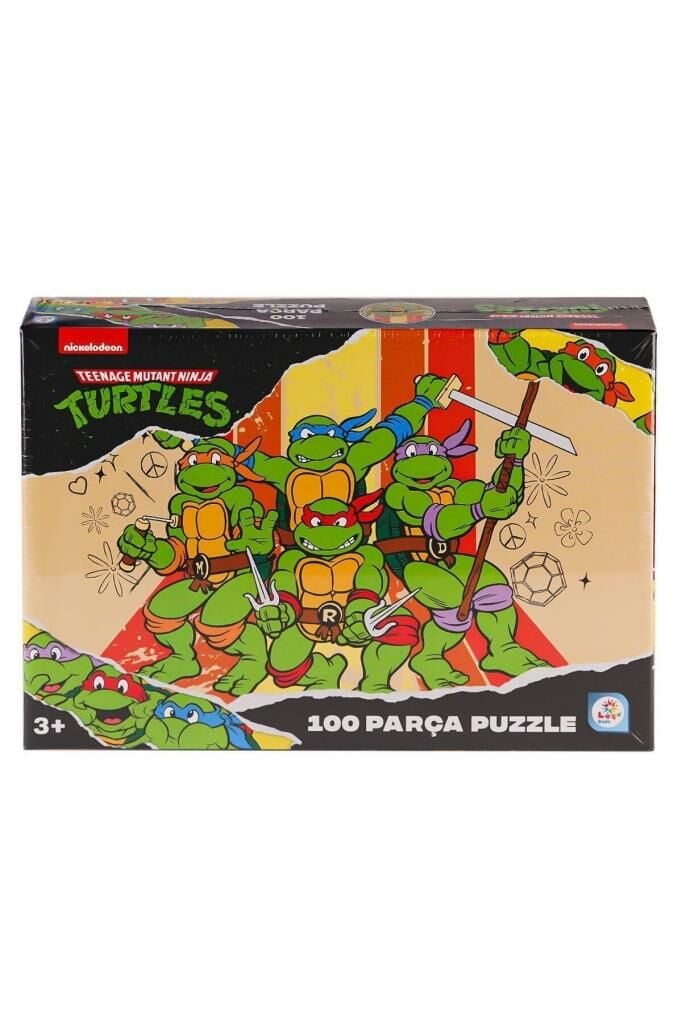 Ninja Kaplumbağalar 100 Parça Kutu Puzzle
