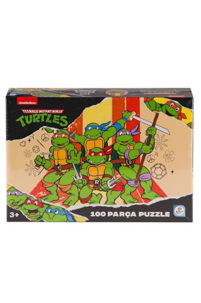 NİNJA KAPLUMBAĞALAR100 PARÇA KUTU PUZZLE