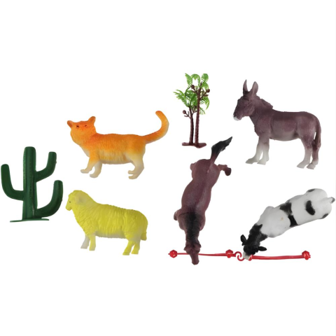 Poşette Hayvan Set