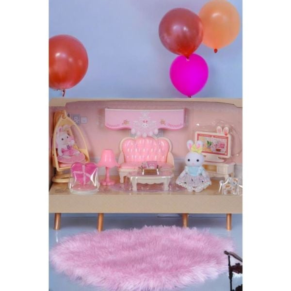 Mini Tavşan Ailesi Oturma Odası