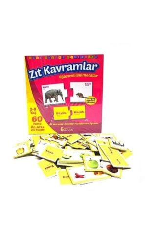 Eğlenceli Bul Delux 60 Prç Zıt Kavramlar