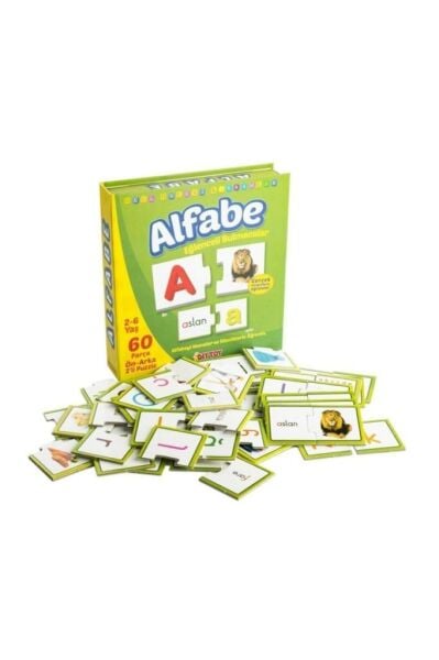 Alfabe Eğlenceli Bulmacalar 60 Parça