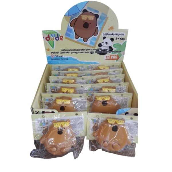 Squishy Oyuncak Gözlüklü Kapibara