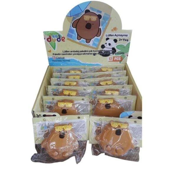 Squishy Oyuncak Gözlüklü Kapibara