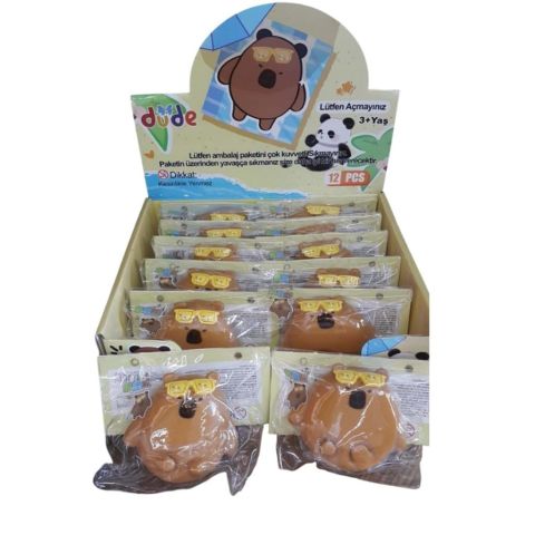 Squishy Oyuncak Gözlüklü Kapibara