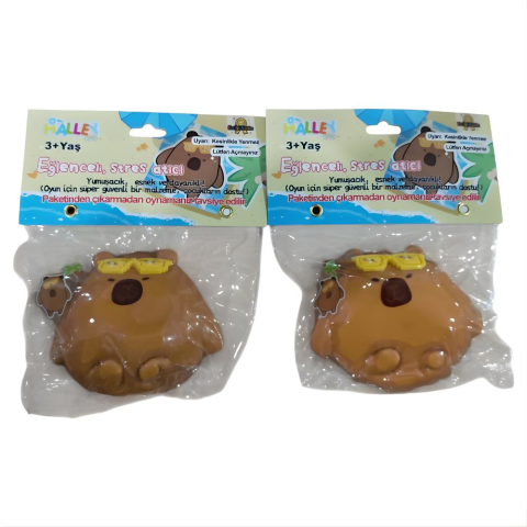 Squishy Oyuncak Gözlüklü Kapibara