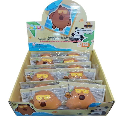 Squishy Oyuncak Gözlüklü Kapibara