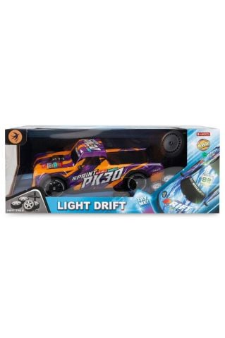 1/16 Işıklı Şarjlı Drift Yapabilen Tekerleği Değiştirilen Kumandalı Araba