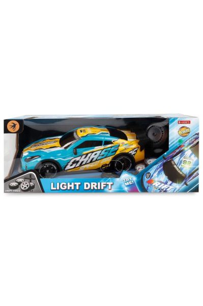 1/16 Işıklı Şarjlı Drift Yapabilen Tekerleği Değiştirilen Kumandalı Araba