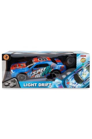 1/16 Işıklı Şarjlı Drift Yapabilen Tekerleği Değiştirilen Kumandalı Araba