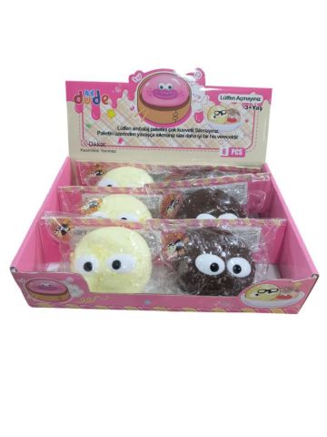 Squishy Oyuncak Akışkan Bitter / Beyaz Çikolata Topu