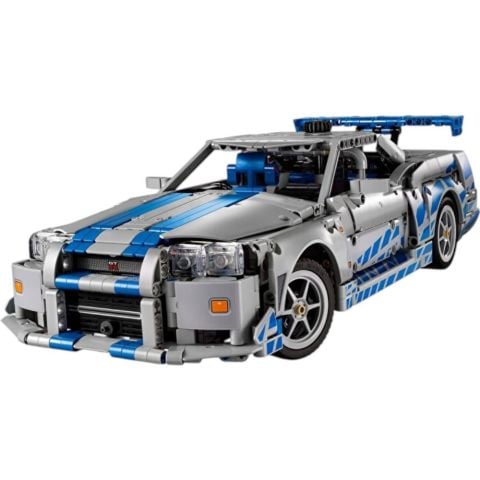 LEGO Technic Daha Hızlı Daha Öfkeli Nissan Skyline GT-R (R34) Araba 42210