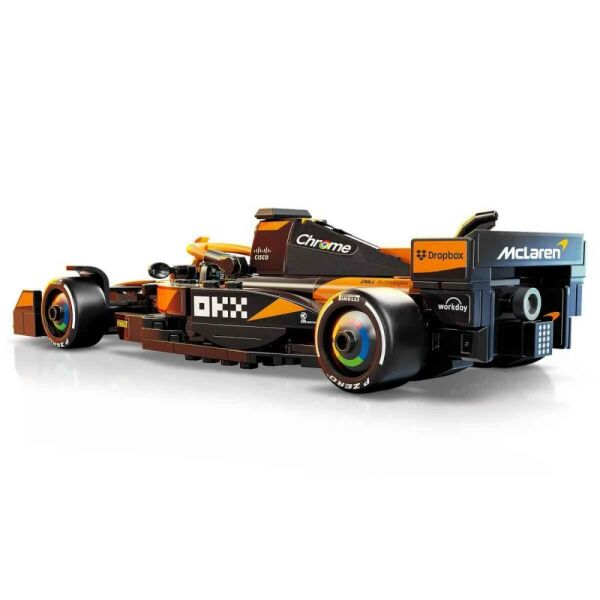LEGO Speed Champions McLaren F1 Team MCL38 Yarış Arabası 77251 - 10 Yaş ve Üzeri Çocuklar için Yaratıcı Oyuncak Yapım Seti (269 Parça)