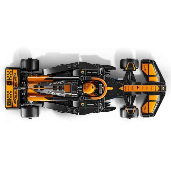 LEGO Speed Champions McLaren F1 Team MCL38 Yarış Arabası 77251 - 10 Yaş ve Üzeri Çocuklar için Yaratıcı Oyuncak Yapım Seti (269 Parça)