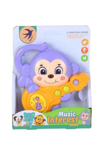 Küçük Maymun Pilli Gitar
