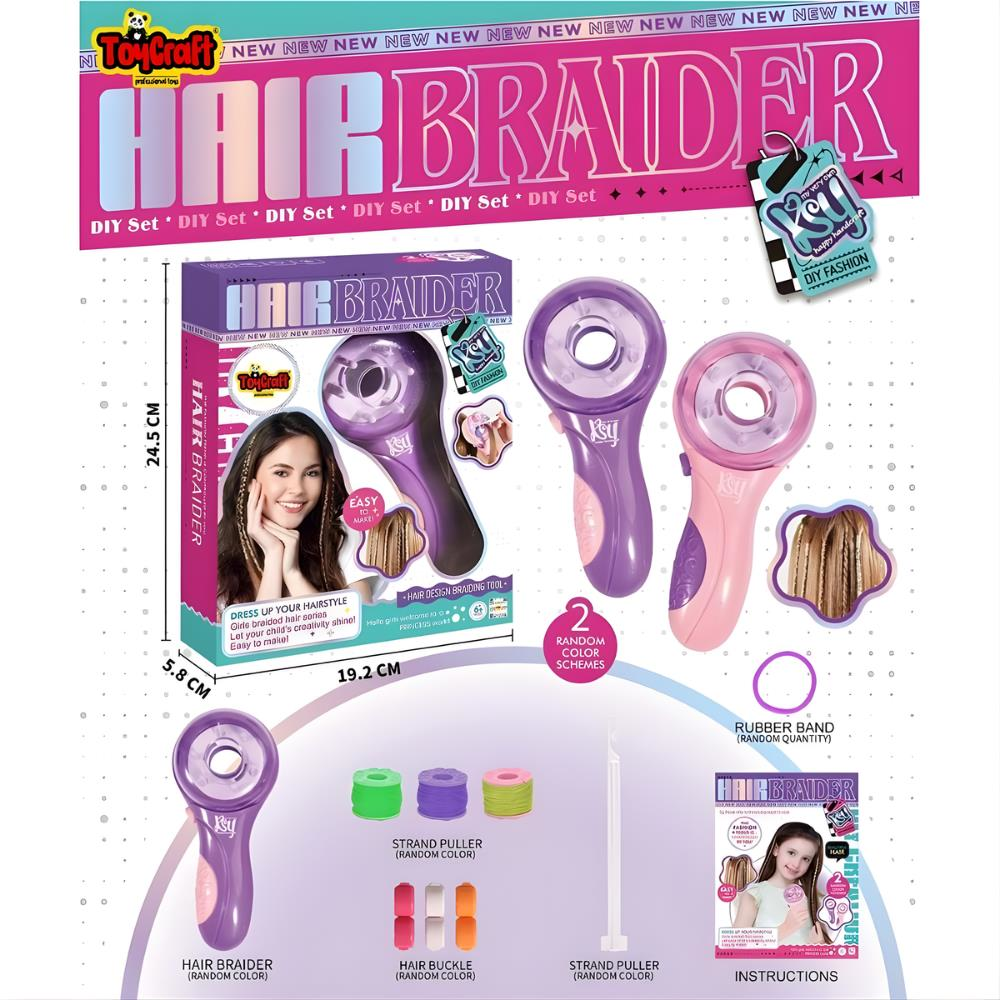 Dıy İpli Saç Süsleme Makinası