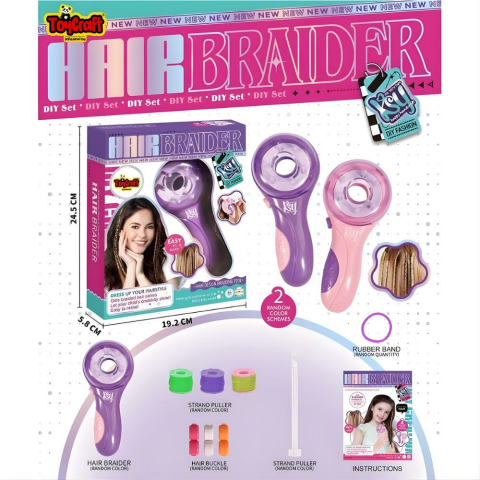 Dıy İpli Saç Süsleme Makinası