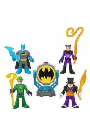 Dc Super Friends Bat-tech Bat-signal Figür Seti