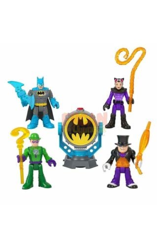 Dc Super Friends Bat-tech Bat-signal Figür Seti