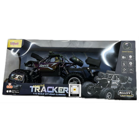 Kameralı 1:12 Ölçekte Telefon Kontrollü Uzaktan Kumandalı Araba