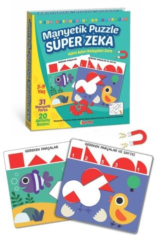 Manyetik Puzzle Süper Zeka